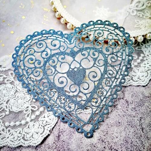 Panalisacraft Heart-shaped Metal Cutting Dies Craft Dies Scrapbooking Card Making Album Embossing Stencil Die Cut Decoration