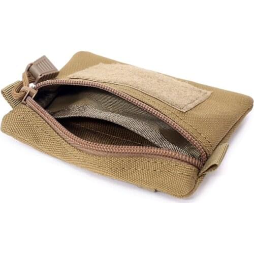 New Outdoor military Multifunction Key Card Case Multifunctional Portable Coin Purse Outdoor militar Tactical Zipper Bags