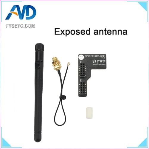 FYSETC Spider V1.1 Board WiFi Module RRF-Wifi Exposed Antenna Expansion board For Spider v1.0 /1.1 Voron 2.4 3d Printer