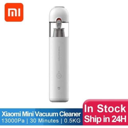 Xiaomi Mijia Handheld Vacuum Cleaner Portable Handy Car Vacuum Cleaner 120W 13000Pa Super Strong Suction Vacuum For Home&Car