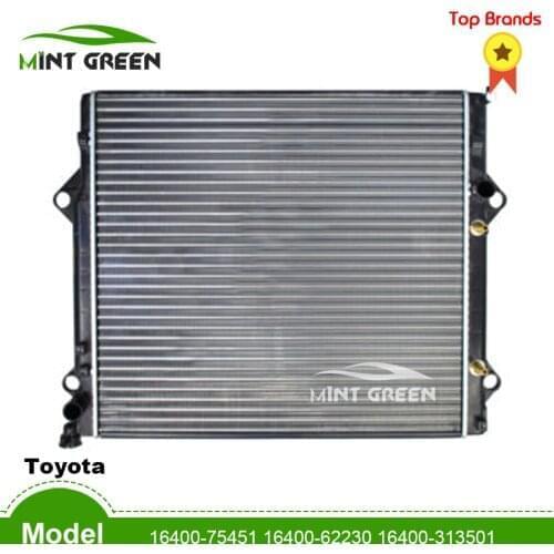 For Radiator For UZJ120 FJ Cruiser 07-13 Toyota 4Runner 03-09 PRADO LJ LC RZJ 16400-75451 16400-62230 16400-313501 650*598*48 MM