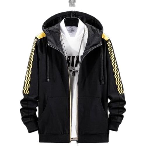 Plus Size 8xl Jackets Men Hooded Fashion Mens Thin Coat Hip Hop Outerwear Spring Autumn Casual Windbreaker Male