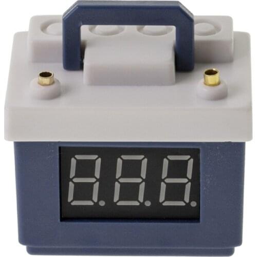 RCTOYFUN Simulation Blue Battery Lithium Battery LPO Low Voltage Alarm Garage Decoration Accessory For 1/10 1/8 RC Cralwer Car