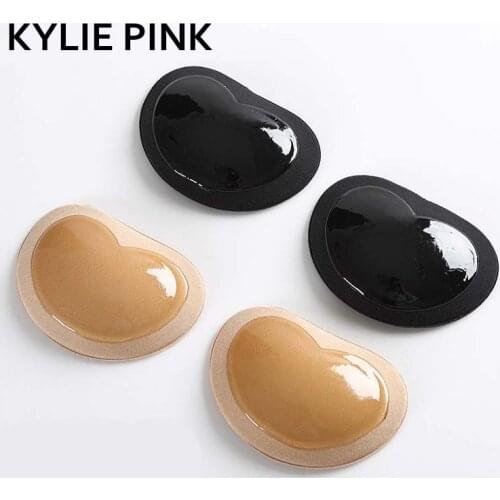 KYLIE PINK Invisible Bras Pads Push Up For Wedding Party Dress Swimsuit Bikini Small Bust Bra Pad Invisible Paste Padding