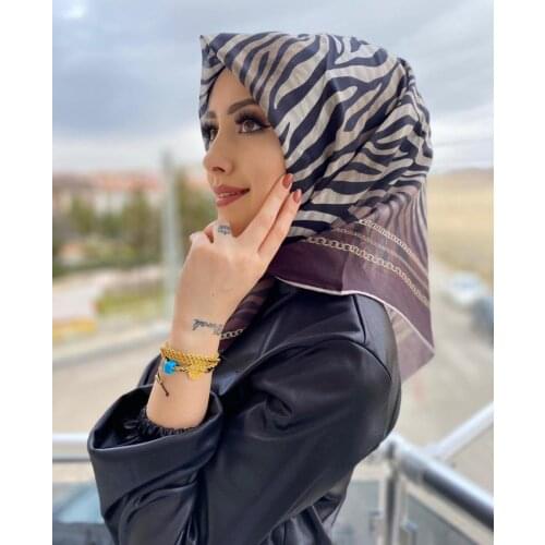 SCARFELLA SOFT HAND DİKİŞLİ SCARF DESEN-77 - RENK-07