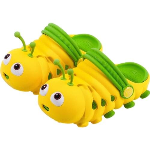 Boys and Girls Summer Fashion Children Cartoon Cave Shoes LED Light Up Antiskid Slippers Beach Flip Flops Kids Sandals Dinosaur