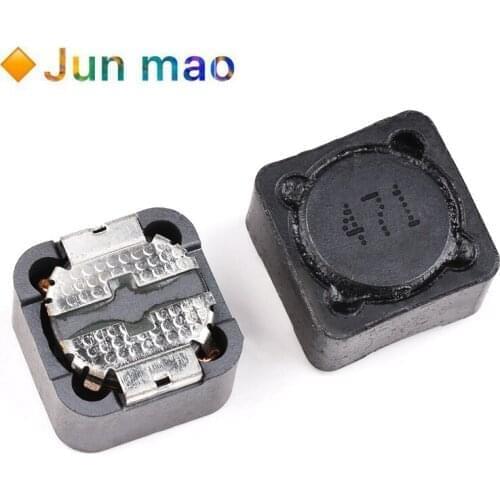 10PCS 12*12*7mm Power Inductance CD127R Shielded inductor SMD power inductor 4.7UH 6.8UH 10UH 15UH 22UH 33UH 47UH 68UH 100UH