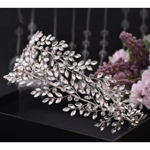Rhinestone Bridal Hairband Wedding Hair Accessory