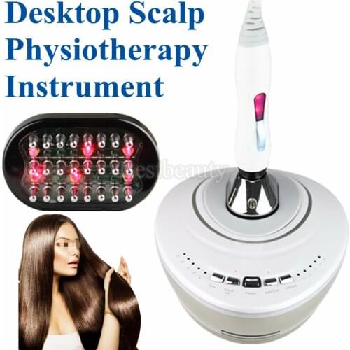 Hair Care Scalp Massager Portable EMS Micro Current Massage Hair Growth Therapy Machine RF Vibration Massage Release Body Tool