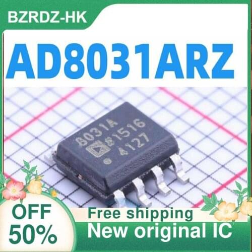 2-10PCS/lot AD8031ARZ AD8031AR 8031A AD8031 SOP-8 Operational amplifier New original IC