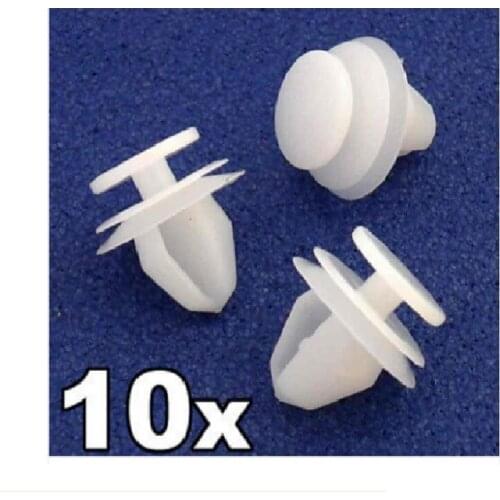 10x For Citroen Interior Door Moulding Panel Card Trim Clips / Fasteners 6991.S6
