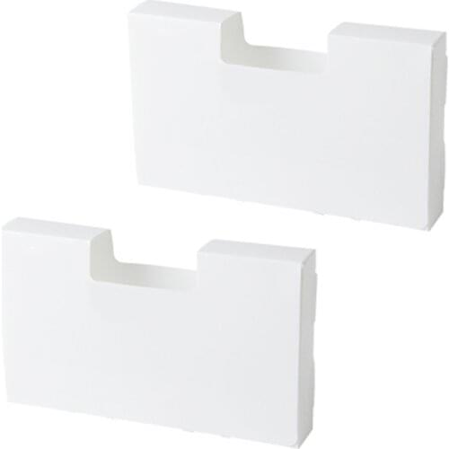 2PCS Plastic Bag Storage Box Organizer Garbage Bags Collection Box Organizer Case Housekeeping Container