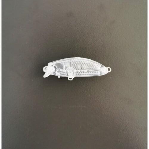 50pcs 2.4g/4cm Blank Unpainted Bait DIY Pencil Minnow Crankbait Wobbler Unpainted Lure Freshwater Fishing Hard Lures Isca Pesca