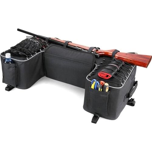 For Polaris 300 for Can-Am Outlander 400 Rear Rack Bag Package Support Storage Pack Back ATV For Yamaha Big Bear 400