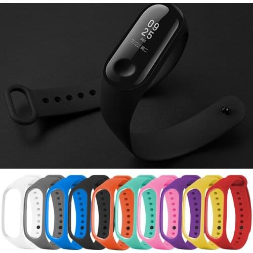 Gosear 10PCS Adjustable Breathable Replacement Wristband Wrist Strap Band for Xiaomi Mi Band 3 4 Correa Mi Band 3 4 Wristband