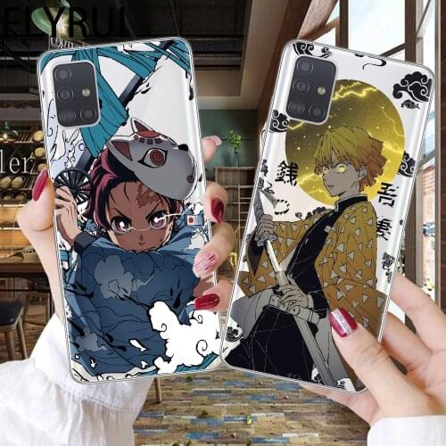 Kamado Nezuko Kimetsu No Yaiba Demon Slayer Phone Case For Samsung A52 A72 A32 A42 4G 5G A02 A12 A31 A41 A51 A71 A21S A50 A70 A4