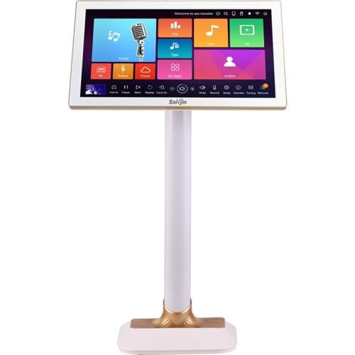 Karaoke player with table stand floor stand