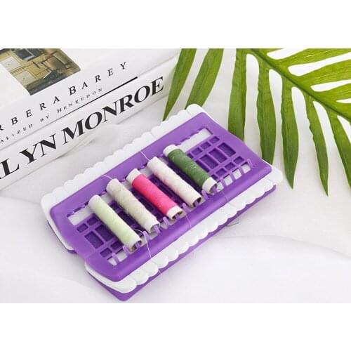 HOT 30 Positions Cross Stitch Row Line Tool Set Sewing Needles Holder Embroidery Floss Thread Organizer DIY Sewing Tools