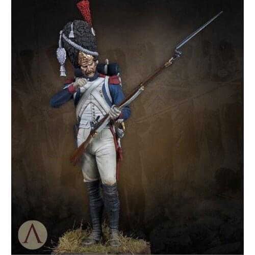 New Unassembled 1/24 75mm Ancient Grenadier of Guard 75mm Resin Kit DIY Toys Unpainted resin model