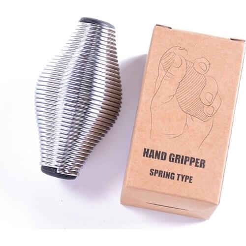 Olivary Chrome Plated Finger Gripper For Fingertip Strength Training