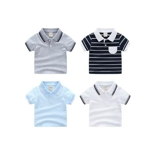 2 3 4 5 6 Years Boys shirts Cotton Casual High Quality Baby Shirts Kids Clothes Fashion Lapel Toddler Boy Tees Baby shirts