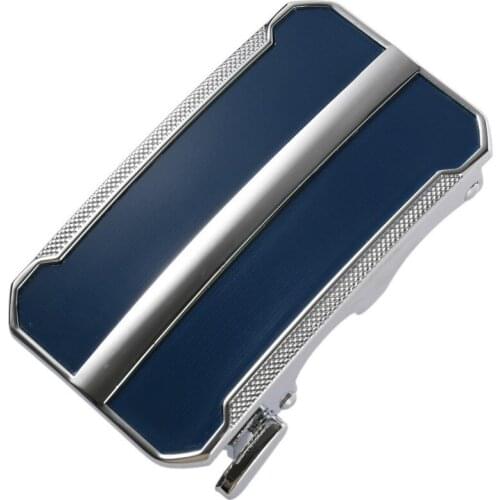 New Mens Business Alloy Automatic Buckle Unique Men Plaque Belt Buckles for 3.5cm Ratchet Men Apparel Accessories Designer Belt