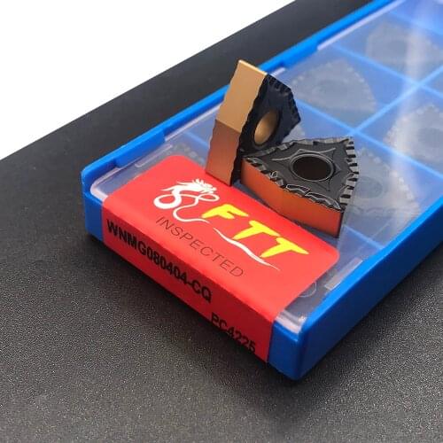 Turning Tools 10pcs WNMG080404 CQ PC4225 Cutting Lathe CNC tools Lathe cutter External Turning Tool Carbide Insert High Quality