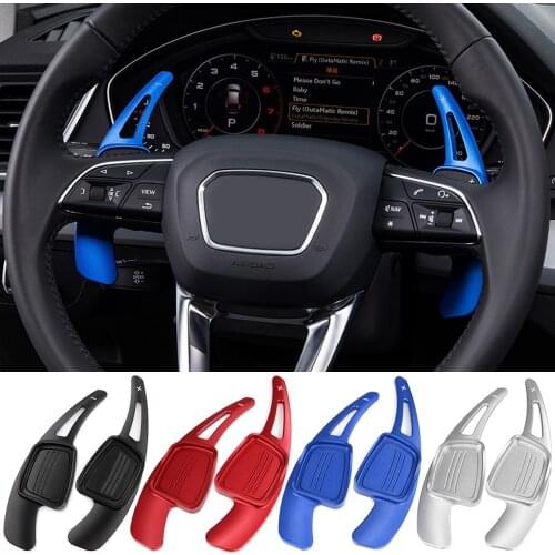 Shift Paddle For Audi 2016 2018 2017 S3 S5 SQ2 SQ5 TT A3 8V A4 A5 Q2 Q3 Q5 Q7 Car Steering Wheel Paddles Extension Quick Shifter