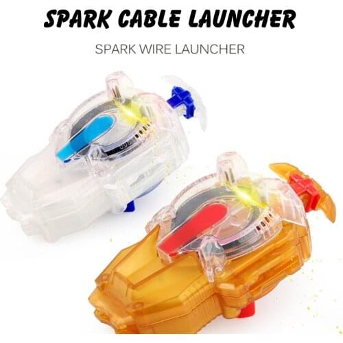 Spinning Top Beyblade Launcher Spark Wire Transmitter Gyroscope Peripheral Accessories Gyroscope Emitter Burst Launcher Toys