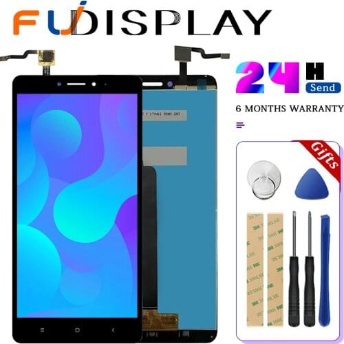 For Xiaomi Mi Max LCD screen display+touch panel digitizer white Black for xiaomi max 1 lcd+Tolls free shipping