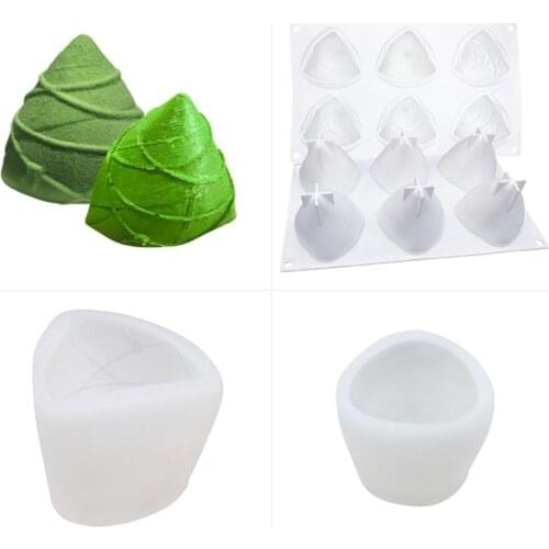 3D Silicone Mold for Baking Chocolate Cake Candy Dessert Mould Ice Cream Plaster Soap Candle Making M17D