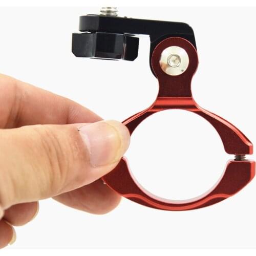 Aluminum Bike Holder Adapter for Gopro Hero 5 4 3 Eken Camera Bicycle Handlebar Mount for Go Pro Sj4000 Xiaomi Yi 4k Accessories