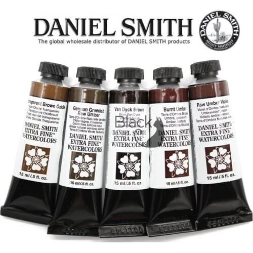 American Daniel Smith Watercolor paint 15ml earthy/dark brown series Art Supplies