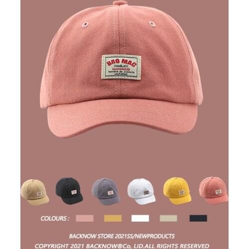 2021 New Short side Baseball Cap for Women and Men Fashion Visors Cap Boys Girls Casual Snapback Hat Patch Letters Embroidery