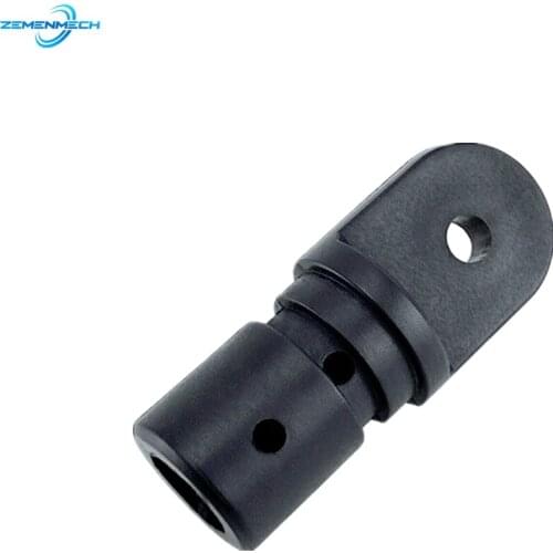 Black Nylon Pipe Eye End Cap 25mm Bimini Top Fitting Hardware Marine Boat Yacht Inside Eye End Canopy Tube End Boat Accessories