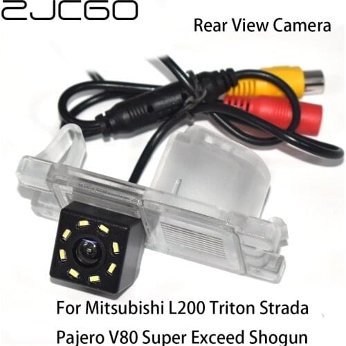 ZJCGO Car Rear View Reverse Back Up Parking Waterproof Camera for Mitsubishi L200 Triton Strada Pajero V80 Super Exceed Shogun