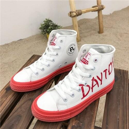 2020 High Top Shoes Women Plus Size Designer Sneakers 2020 Fashion High Top Sneakers Autumn Womens Canvas Shoes
