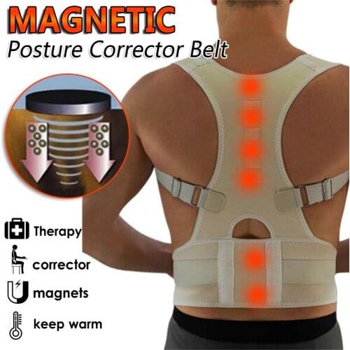 Posture Corrector Brace Adjustable Back Shoulder Lumbar Waist Support Belt Improve Posture Prevent Slouching Pain Relief