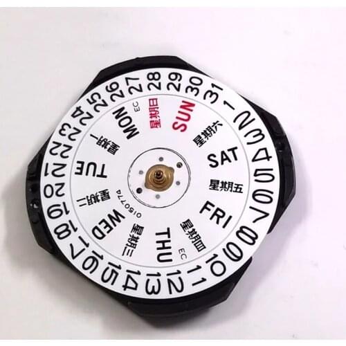 Watch Movement for Original Japanese VX43E Movement VX43 Three-pin Double Calendar Window Quartz Movement with Battery