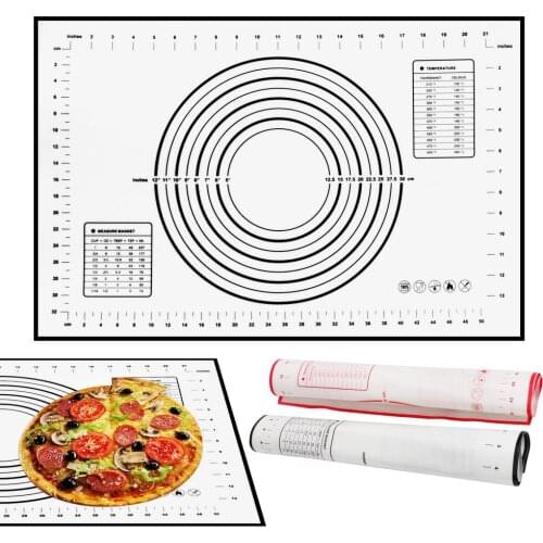 NICEYARD Kitchen Gadgets Bakeware Baking Mat for Rolling Dough Making Pizza Noodles Cookie Pastry Silicone
