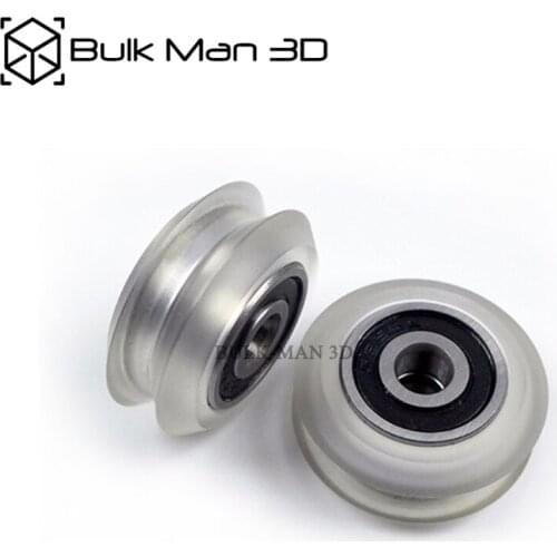 Wholesale Poly Carbonate Xtreme Dual V Wheel Kit for 3D Printer V-Slot Rail,OX CNC,V Slot/C-Beam,Solid V Wheel