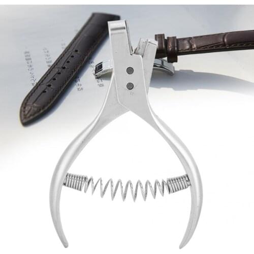 Leather Strap Watchband Notching Plier Incision Cutting Pliers High Quality Leather Watchband Notching Plier Watch Repair Tool