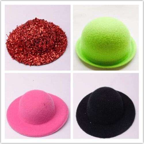 DIY Hat Pet Grooming Cute Hair Hat Caps Clips Princess Style Design Dog Hair Hat Hair Accessories 100pcs/lot