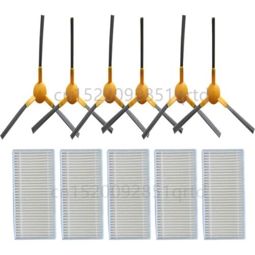 Robot vacuum cleaner side brush hepa filter sponge for NEATSVOR V390 V392 Robot Vacuum Cleaner Accessories filters replacement