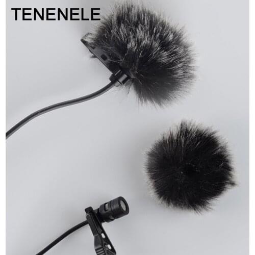 Outdoor Furry Microphone Muff Windshield Lavalier Microphone Windscreen wind Cover For Sony RODE BOYA Fur Microphones Mic 5MM
