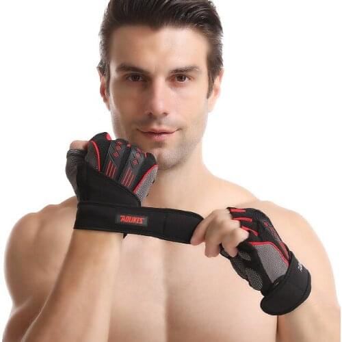 1 Pair Cycling Half Finger Gloves Women Men Protective Handwear Gym Fitness Outdoor Bike Riding Gloves Sportswear Weight Lifting