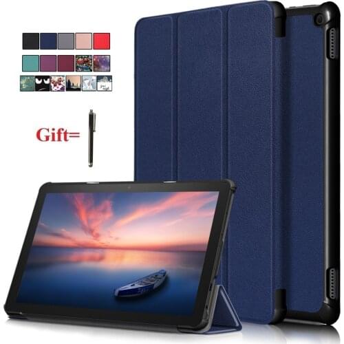 For Amazon Kindle Fire HD 10 2021 Protective Cover Shell Kindle HD 10 HD10 Plus Tablet Tri-fold protective Cover Magnetic Funda