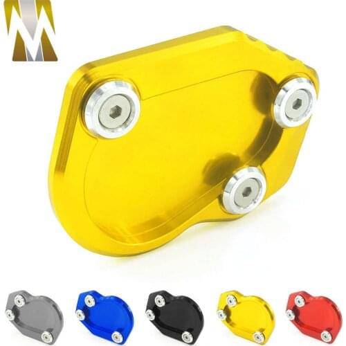 Kickstand Protector Enlarger Support Plate for R NINIE T 2017 2016 Motorbike Foot Side Stand Extension Pad for R NINET 2015 2014