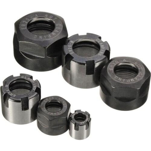 ER- A M Type Nut Collet Clamping Nut for CNC Milling Chuck Holder Lathe Too