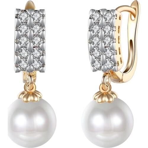 New Arrival Gold Color Earrings for Women Classic jewelry Hot Sell Trendy Boucles doreilles Onorevoli orecchino